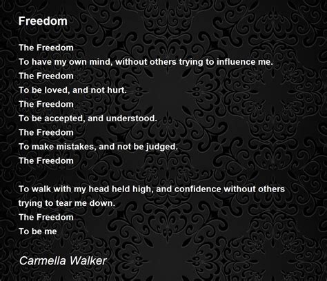 I want my <b>freedom</b>. . Poetic words for freedom